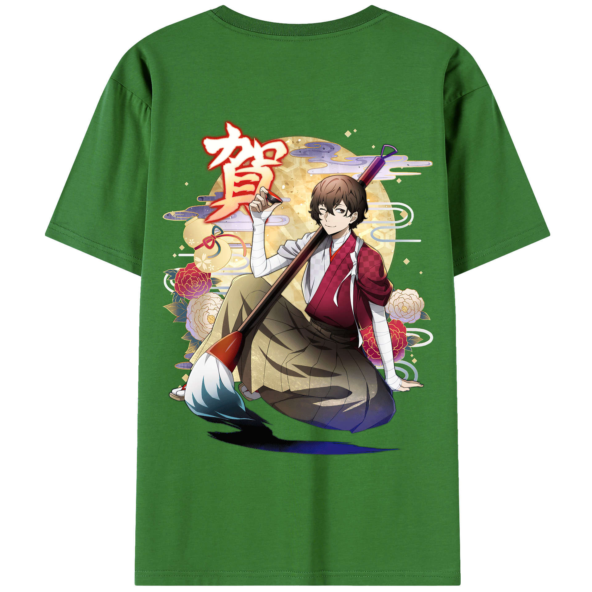 （画像用） 文豪ストレイドッグス Bungo Stray Dogs レディース半袖Tシャツ(バックプリント)